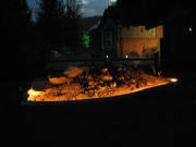 Lighted landscape border, Decorative Landscape Borders, Golden CO, landscape lighting